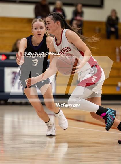 Thumbnail 1 in Trinity vs Redding Christian (Lady Falcon Tournament) photogallery.