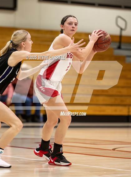 Thumbnail 1 in Trinity vs Redding Christian (Lady Falcon Tournament) photogallery.