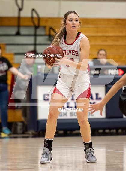 Thumbnail 2 in Trinity vs Redding Christian (Lady Falcon Tournament) photogallery.
