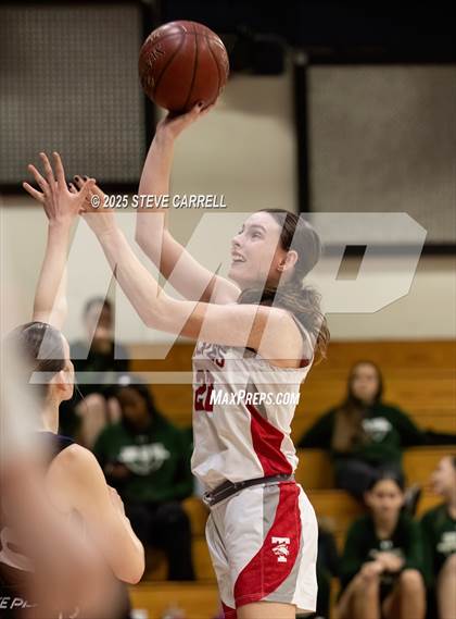 Thumbnail 2 in Trinity vs Redding Christian (Lady Falcon Tournament) photogallery.