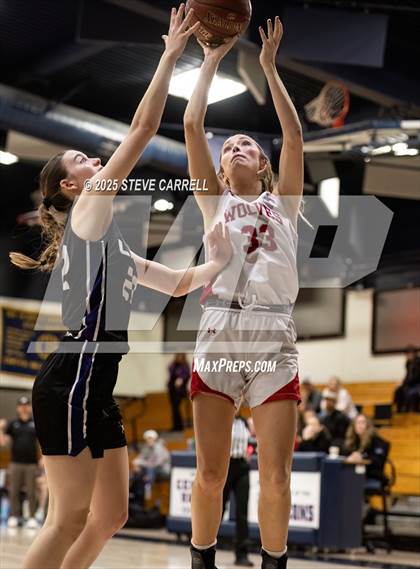 Thumbnail 2 in Trinity vs Redding Christian (Lady Falcon Tournament) photogallery.