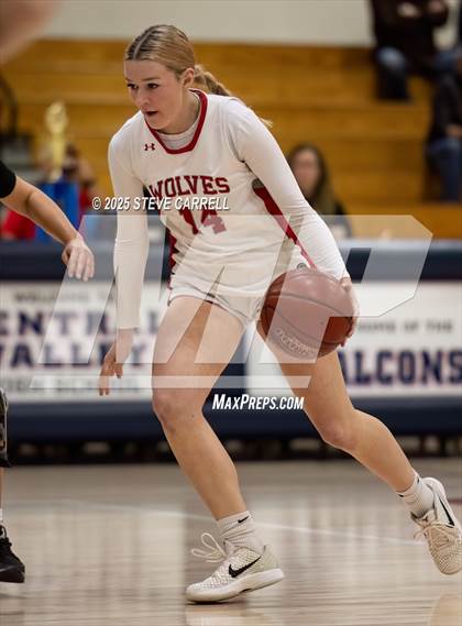 Thumbnail 1 in Trinity vs Redding Christian (Lady Falcon Tournament) photogallery.