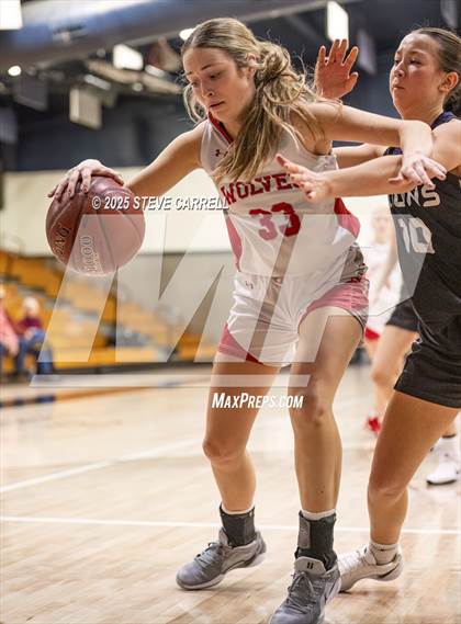 Thumbnail 1 in Trinity vs Redding Christian (Lady Falcon Tournament) photogallery.