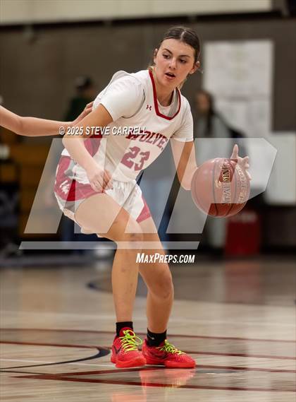 Thumbnail 1 in Trinity vs Redding Christian (Lady Falcon Tournament) photogallery.