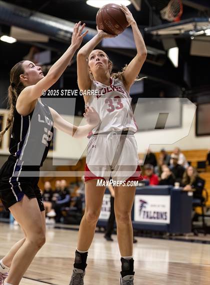 Thumbnail 1 in Trinity vs Redding Christian (Lady Falcon Tournament) photogallery.