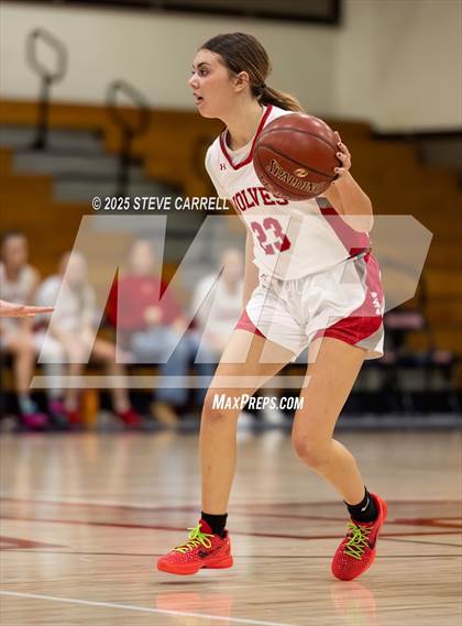 Thumbnail 1 in Trinity vs Redding Christian (Lady Falcon Tournament) photogallery.