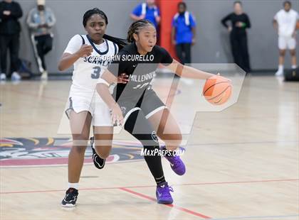 Thumbnail 3 in Monsignor Scanlan vs. Millennium (Nike Tournament of Champions) photogallery.