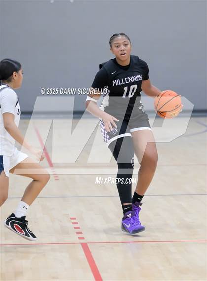 Thumbnail 3 in Monsignor Scanlan vs. Millennium (Nike Tournament of Champions) photogallery.