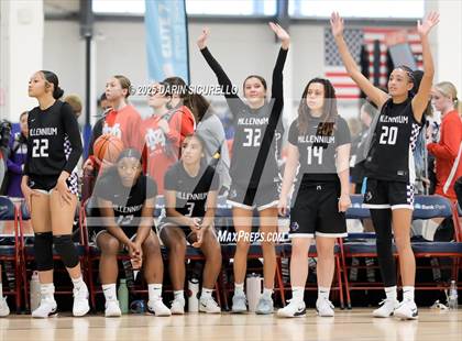 Thumbnail 1 in Monsignor Scanlan vs. Millennium (Nike Tournament of Champions) photogallery.