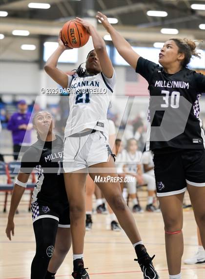 Thumbnail 1 in Monsignor Scanlan vs. Millennium (Nike Tournament of Champions) photogallery.