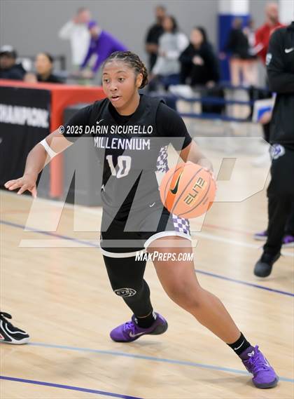 Thumbnail 2 in Monsignor Scanlan vs. Millennium (Nike Tournament of Champions) photogallery.