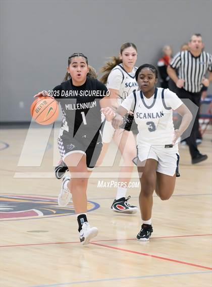 Thumbnail 1 in Monsignor Scanlan vs. Millennium (Nike Tournament of Champions) photogallery.