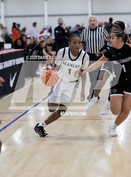 Thumbnail 1 in Monsignor Scanlan vs. Millennium (Nike Tournament of Champions) photogallery.