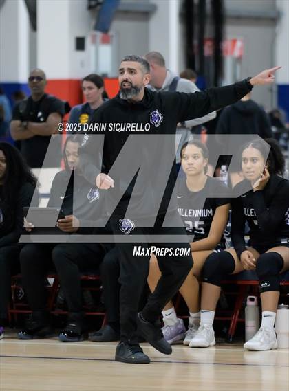 Thumbnail 2 in Monsignor Scanlan vs. Millennium (Nike Tournament of Champions) photogallery.