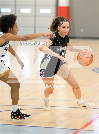 Thumbnail 2 in Monsignor Scanlan vs. Millennium (Nike Tournament of Champions) photogallery.