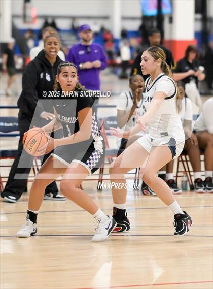 Thumbnail 2 in Monsignor Scanlan vs. Millennium (Nike Tournament of Champions) photogallery.