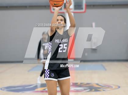 Thumbnail 2 in Monsignor Scanlan vs. Millennium (Nike Tournament of Champions) photogallery.