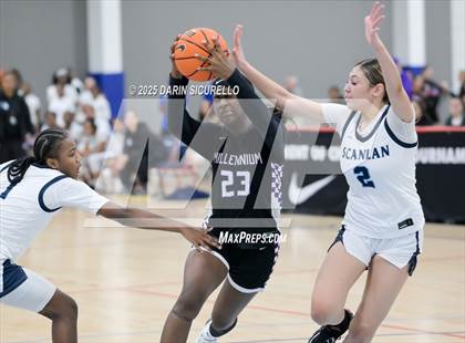 Thumbnail 3 in Monsignor Scanlan vs. Millennium (Nike Tournament of Champions) photogallery.