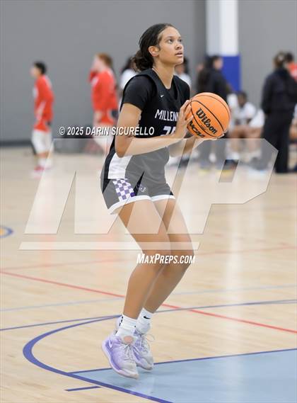 Thumbnail 1 in Monsignor Scanlan vs. Millennium (Nike Tournament of Champions) photogallery.