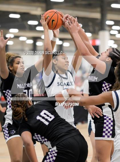 Thumbnail 1 in Monsignor Scanlan vs. Millennium (Nike Tournament of Champions) photogallery.
