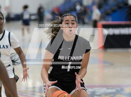 Thumbnail 2 in Monsignor Scanlan vs. Millennium (Nike Tournament of Champions) photogallery.
