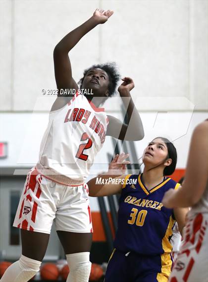 Thumbnail 3 in Granger vs Schulenburg (Schulenburg Lady Horn Varsity Tournament) photogallery.
