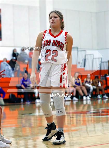 Thumbnail 2 in Granger vs Schulenburg (Schulenburg Lady Horn Varsity Tournament) photogallery.