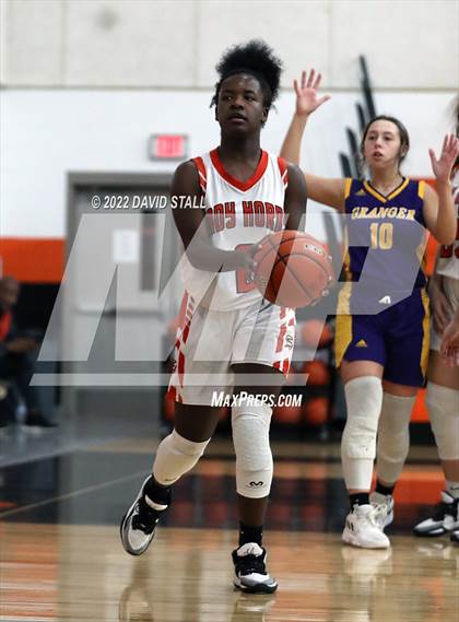 Thumbnail 1 in Granger vs Schulenburg (Schulenburg Lady Horn Varsity Tournament) photogallery.