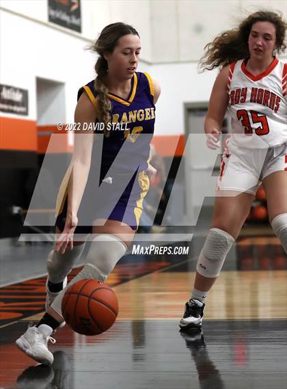 Thumbnail 3 in Granger vs Schulenburg (Schulenburg Lady Horn Varsity Tournament) photogallery.