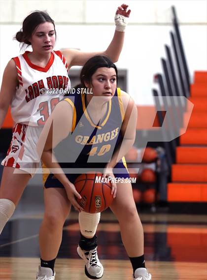 Thumbnail 3 in Granger vs Schulenburg (Schulenburg Lady Horn Varsity Tournament) photogallery.