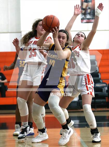 Thumbnail 2 in Granger vs Schulenburg (Schulenburg Lady Horn Varsity Tournament) photogallery.