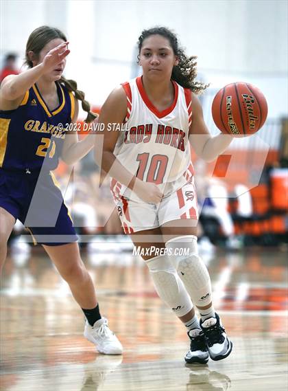 Thumbnail 2 in Granger vs Schulenburg (Schulenburg Lady Horn Varsity Tournament) photogallery.
