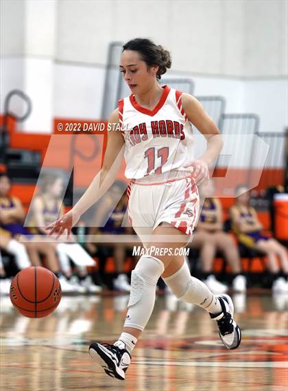 Thumbnail 2 in Granger vs Schulenburg (Schulenburg Lady Horn Varsity Tournament) photogallery.
