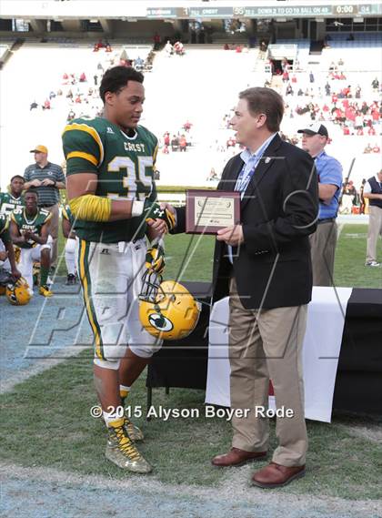 Thumbnail 2 in Crest vs. Southern (NCHSAA 3A Final) photogallery.