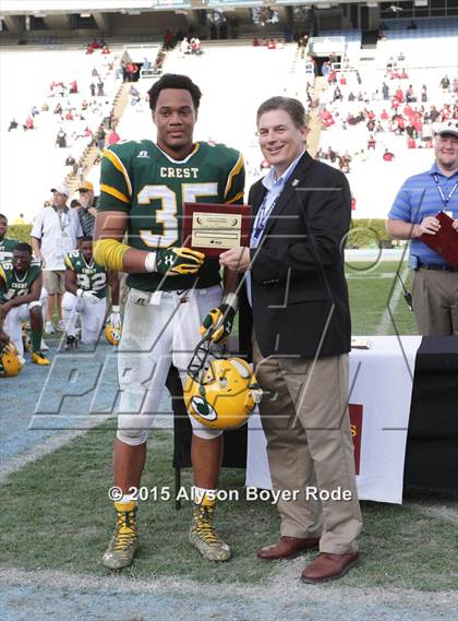 Thumbnail 3 in Crest vs. Southern (NCHSAA 3A Final) photogallery.