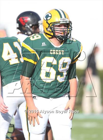 Thumbnail 2 in Crest vs. Southern (NCHSAA 3A Final) photogallery.