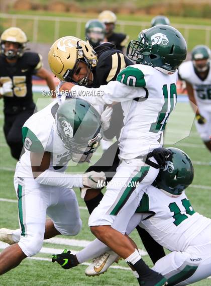 Thumbnail 2 in Gardena vs. Marquez (CIF LACS D3 Final) photogallery.