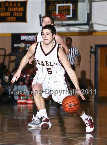 Thumbnail 1 in Iona Prep vs. St. Edmund Prep (CHSAA Class A Quarterfinal) photogallery.