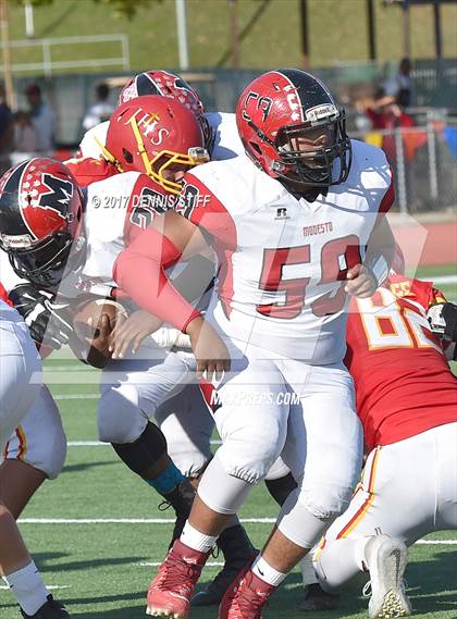 Thumbnail 1 in Modesto @ Jesuit (CIF SJS D1 Playoff) photogallery.