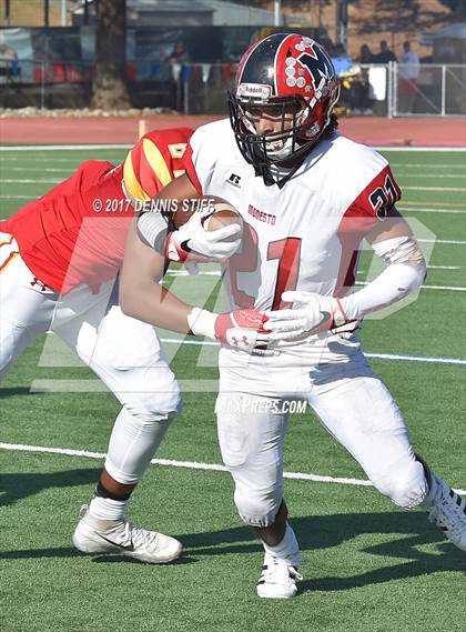 Thumbnail 3 in Modesto @ Jesuit (CIF SJS D1 Playoff) photogallery.