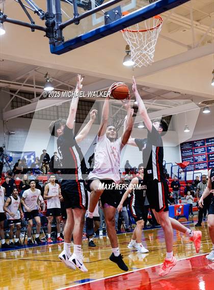 Thumbnail 3 in Long Island Lutheran Vs Newman AAA (The Preview HS Showcase) photogallery.