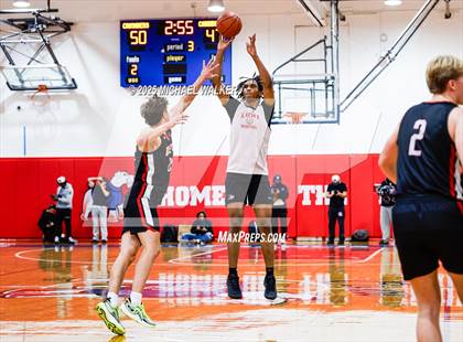 Thumbnail 3 in Long Island Lutheran Vs Newman AAA (The Preview HS Showcase) photogallery.