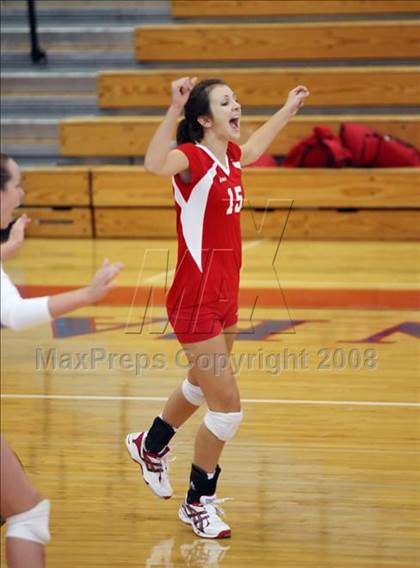 Thumbnail 3 in Dobie vs Tomball (Nike Volleyball Classic) photogallery.