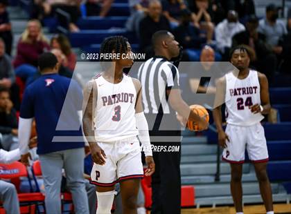 Thumbnail 3 in Osbourn vs. Patriot (District Semifinal) photogallery.