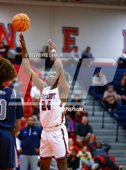 Thumbnail 1 in Osbourn vs. Patriot (District Semifinal) photogallery.