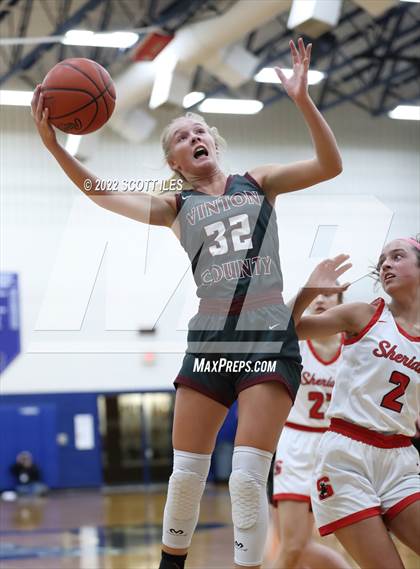 Thumbnail 3 in Vinton County vs. Sheridan (OHSAA D2 District Final) photogallery.