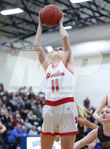 Thumbnail 3 in Vinton County vs. Sheridan (OHSAA D2 District Final) photogallery.