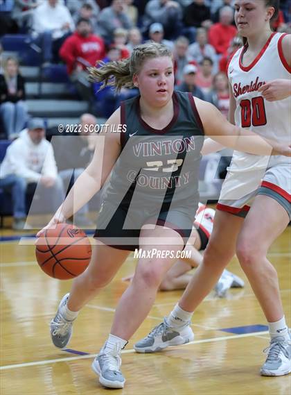 Thumbnail 2 in Vinton County vs. Sheridan (OHSAA D2 District Final) photogallery.
