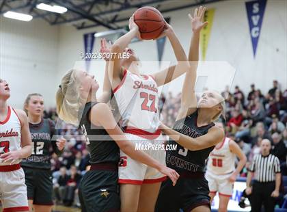 Thumbnail 2 in Vinton County vs. Sheridan (OHSAA D2 District Final) photogallery.
