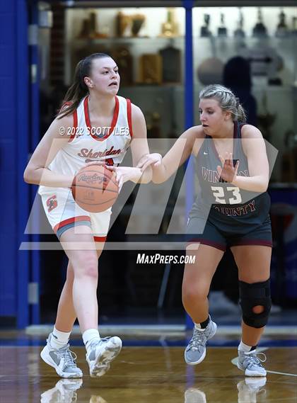 Thumbnail 2 in Vinton County vs. Sheridan (OHSAA D2 District Final) photogallery.
